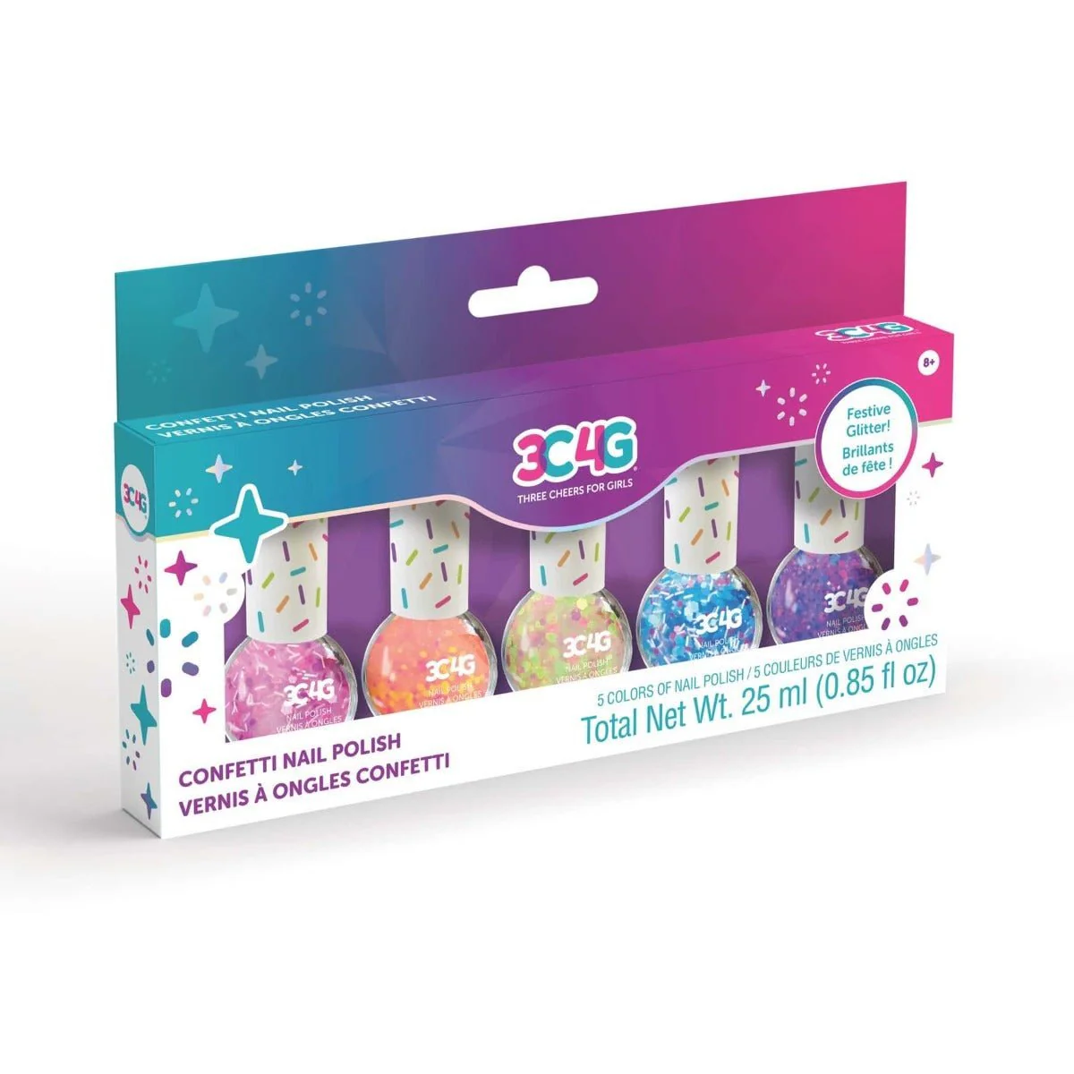 3C4G Confetti Nail Polish 10012
