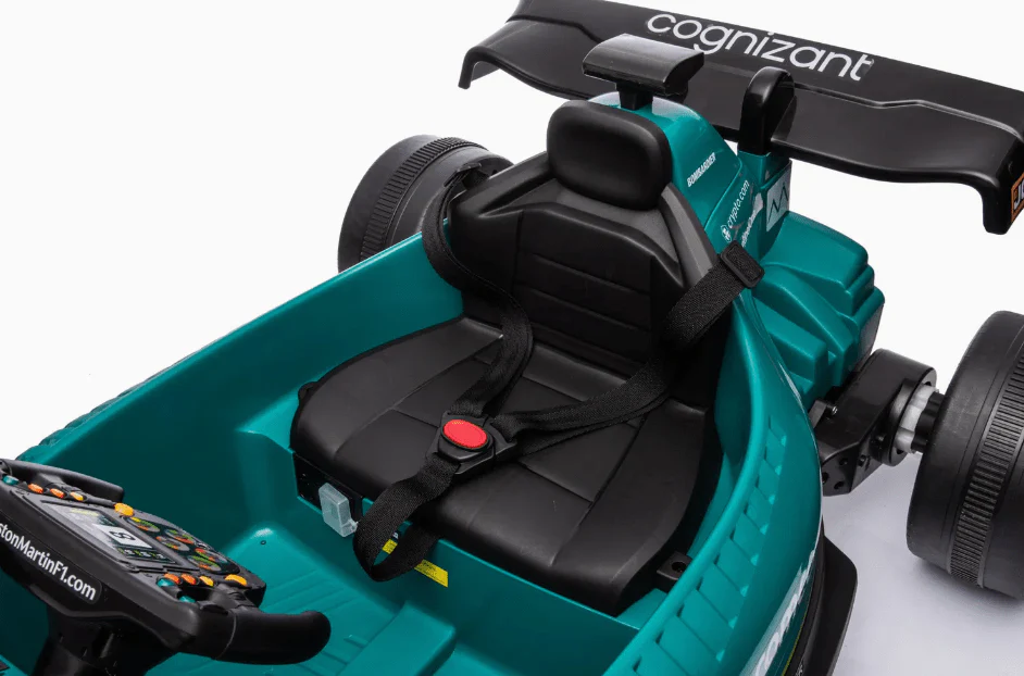 Aston Martin F1 Go Kart Rideon Car Green JE1599 - Image 7