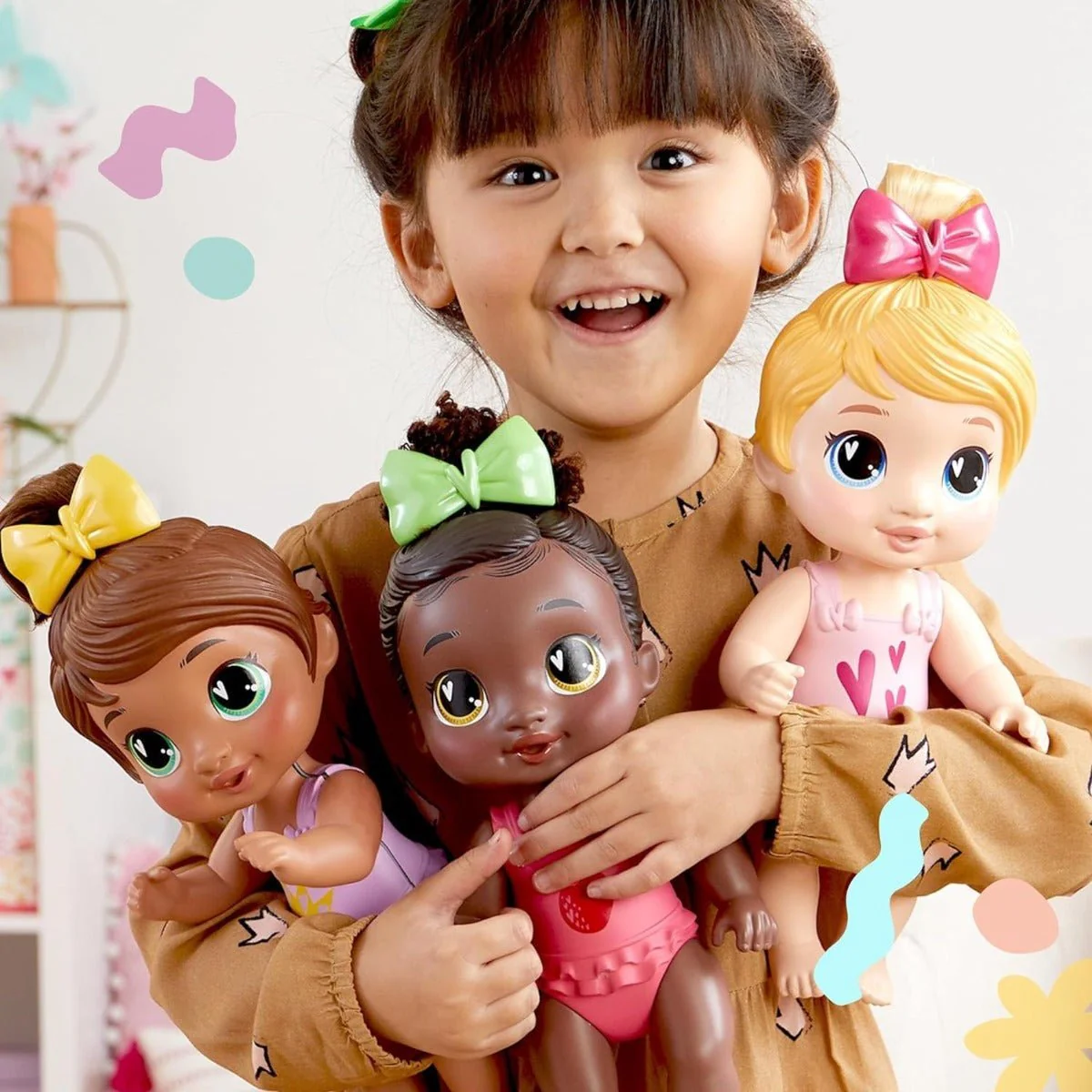 Baby Alive Pretend Shampoo Snuggle Harper Doll - Image 3