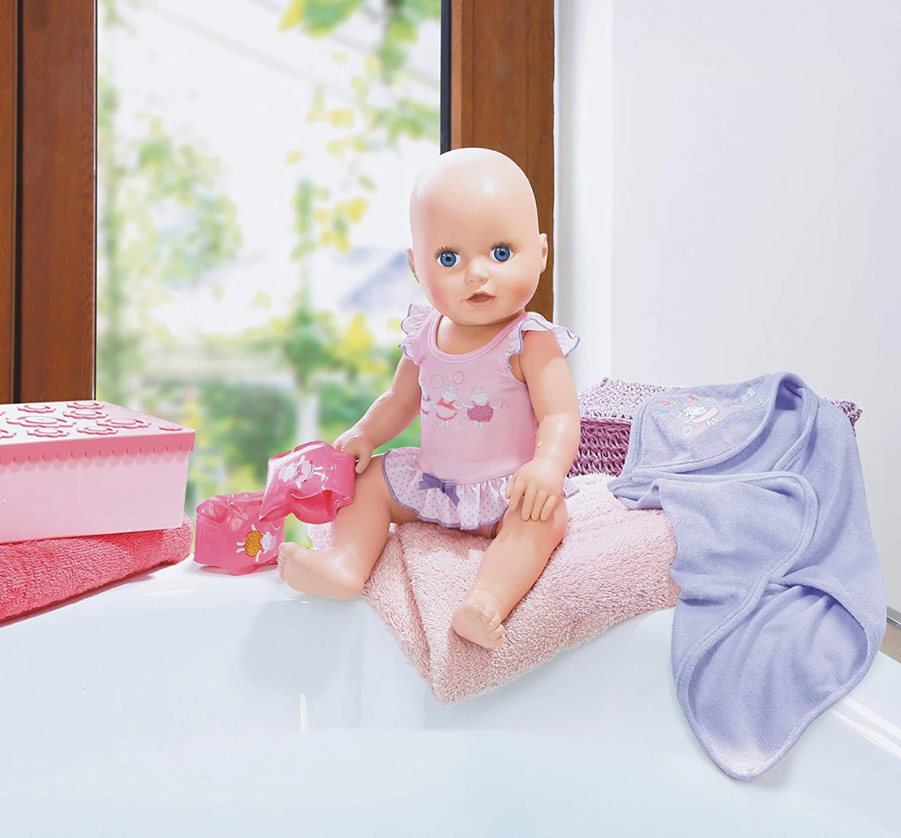 Baby Annabell Learns To Swim Doll
