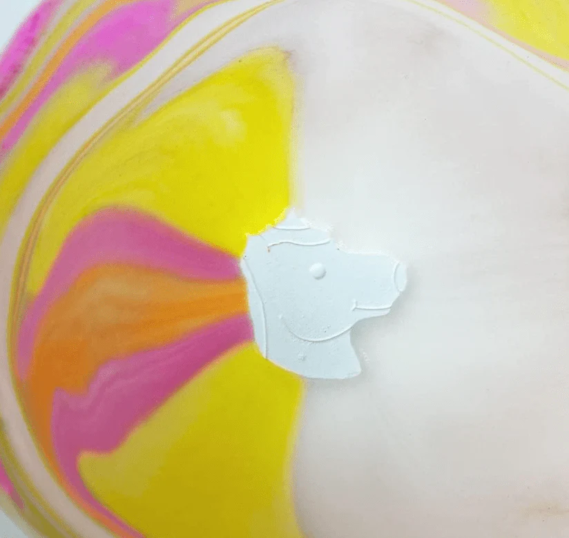 Baff Bomb White Moon Rainbow Effect 6529 - Image 3