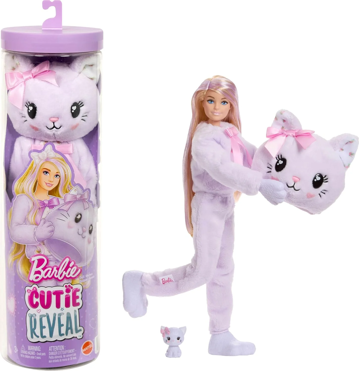 Barbie Cutie Reveal Care Bears Doll White JJP64