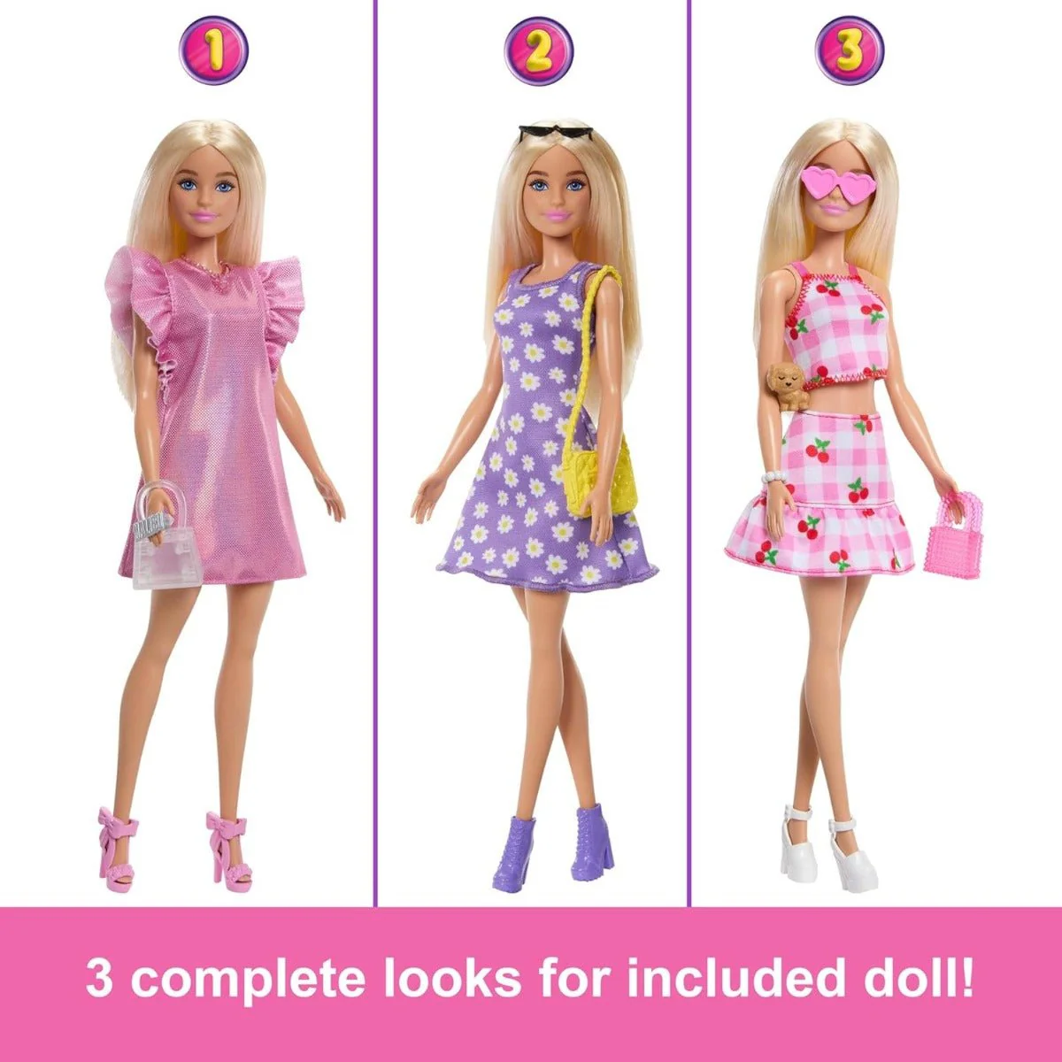 Barbie Dream Closet With Fashion Doll HXD58 - Image 3