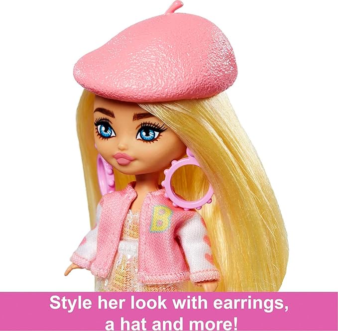 Barbie Extra Mini Minis Doll with Blonde Hair HLN48 - Image 2