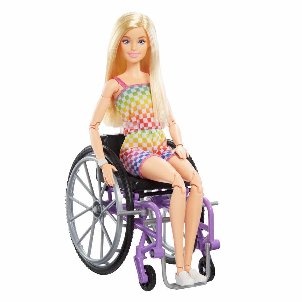 Barbie Fashionistas Doll with Wheelchair HJT13 - Image 5