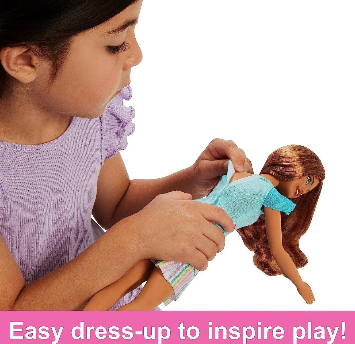 Barbie My First Preschool Doll - Brunette with Bunny HLL21 - Image 5