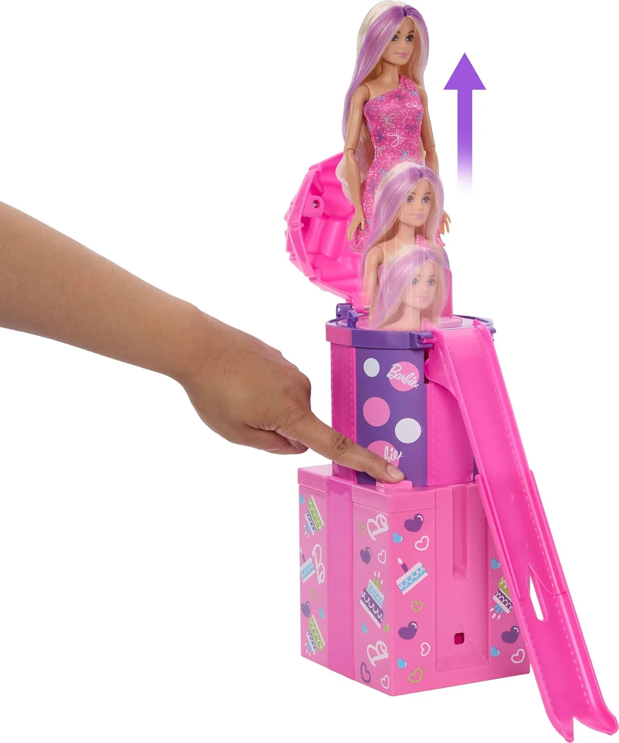 Barbie Party Unboxed Surprise And Slide JKF66 - Image 3