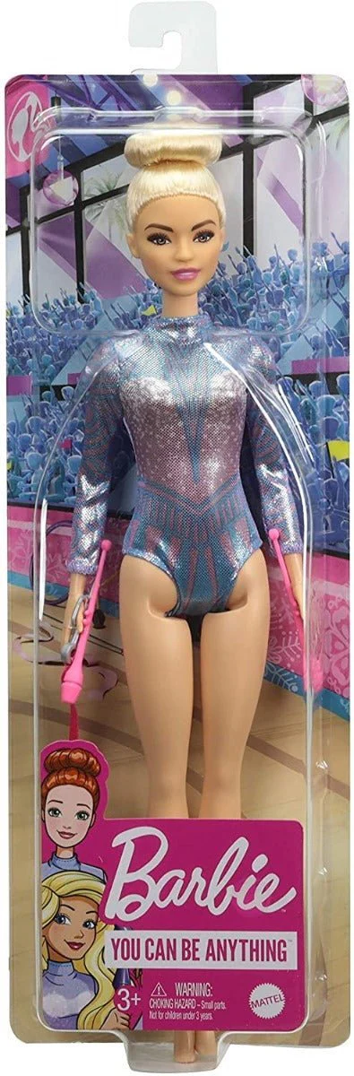 Barbie Rhythmic Gymnast Blonde Doll DVF50 - Image 6