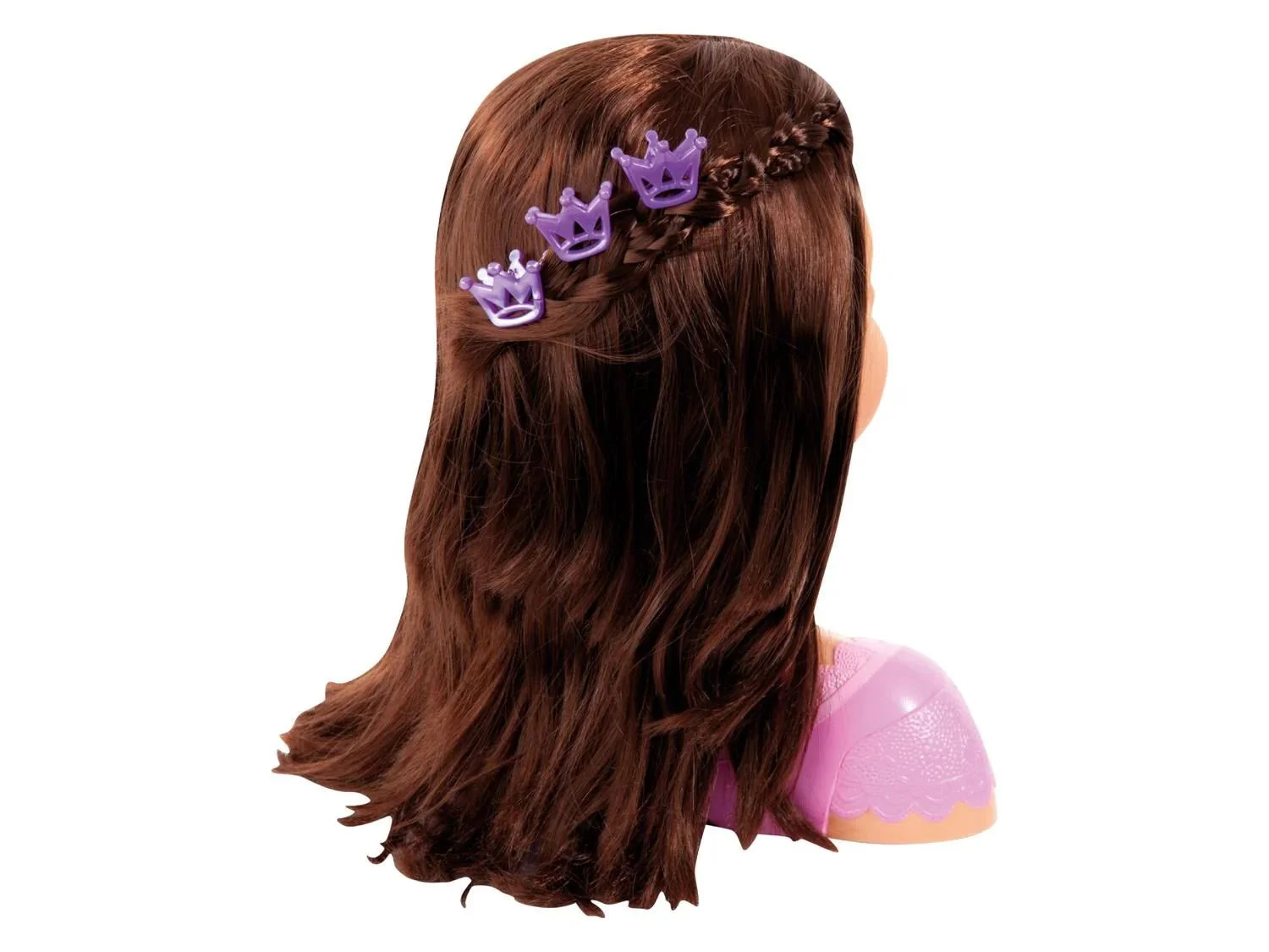 Bayer Top Model Styling Head Brown Hair And  Eyes 90088AK - Image 3