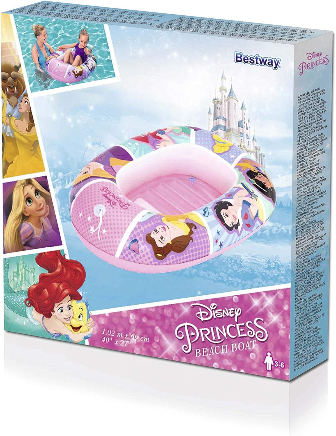 Bestway Disney Princess Inflatable Beach Boat 91044