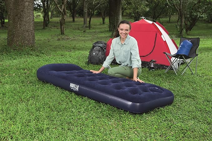 Bestway Inflatable Camping Air Bed 1.85m x 76cm x 28cm 67223 - Image 6