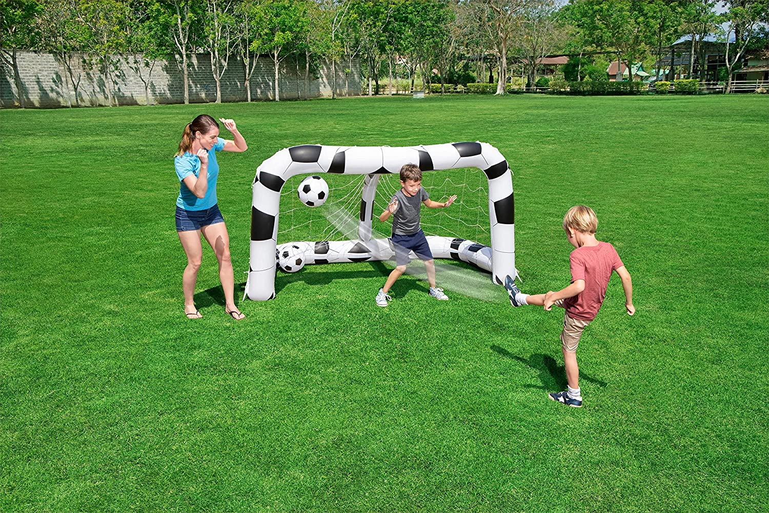 Bestway Inflatable Soccer Net 2.13mx1.17mx1.25m 52058 - Image 6