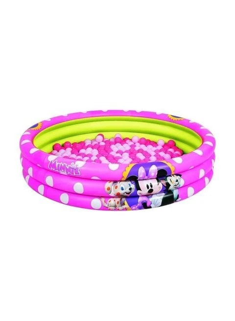 Bestway Minnie 3-Ring Ball Pit Play Pool 1.22mx25cm 91069