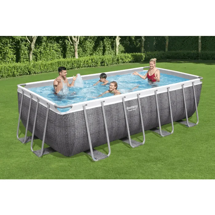 Bestway Power Steel Rectangular Frame Pool 4.88mx2.44mx1.22m 56996 - Image 2