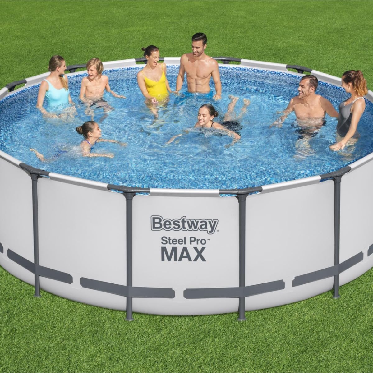 Bestway Steel Pro Max Round Above Ground Pool 4.27Mx1.22M 5612X - Image 6