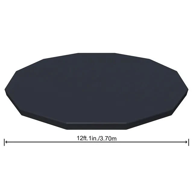 Bestway Steel Pro Max Round Pool Cover Black 3.66m 58037 - Image 2