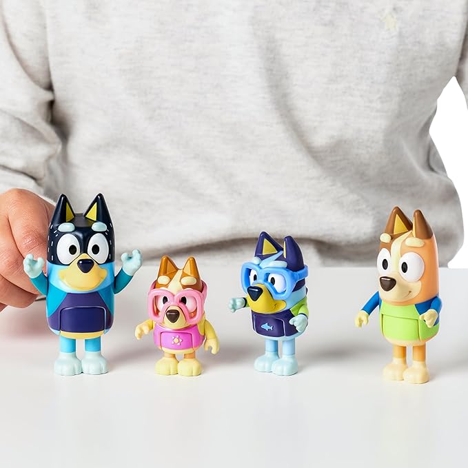 Bluey Beach S9 Figure 4-Pack Beach 17547 - Image 4