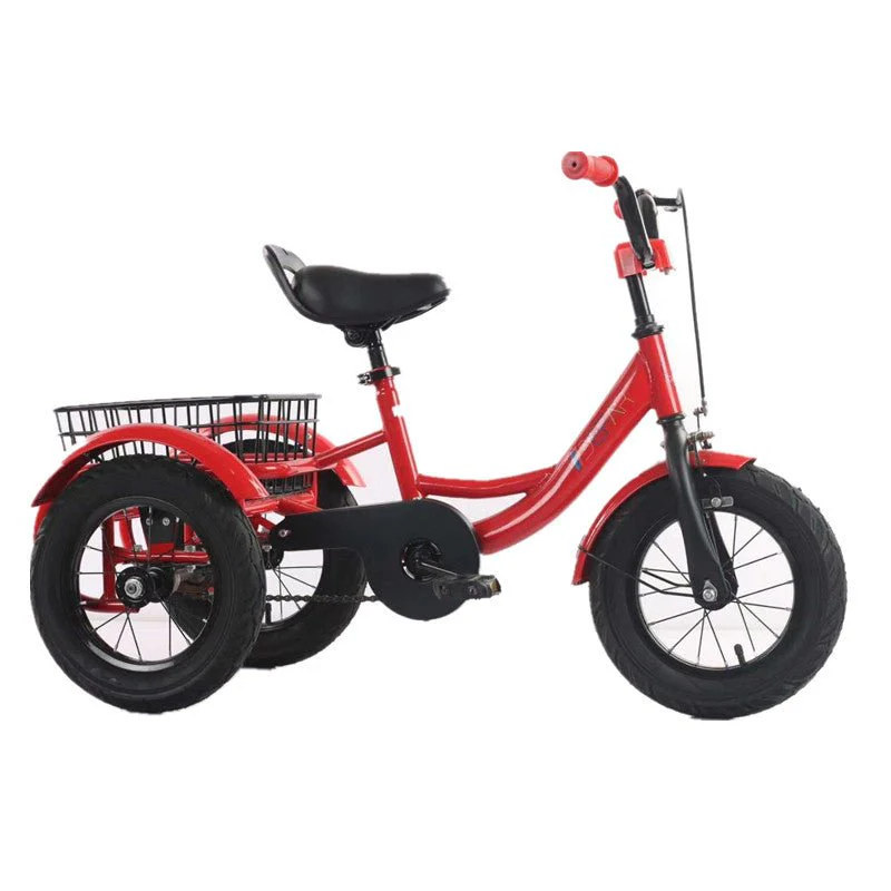 Bosheng Tricycle With Basket 16 Inch Red MN012