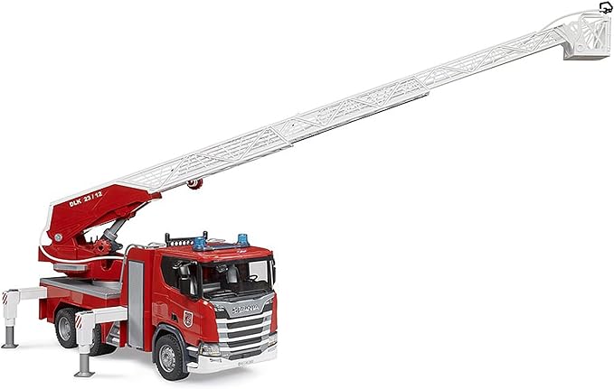 Bruder Scania R-series Fire engine with Water Pump 03590 - Image 4