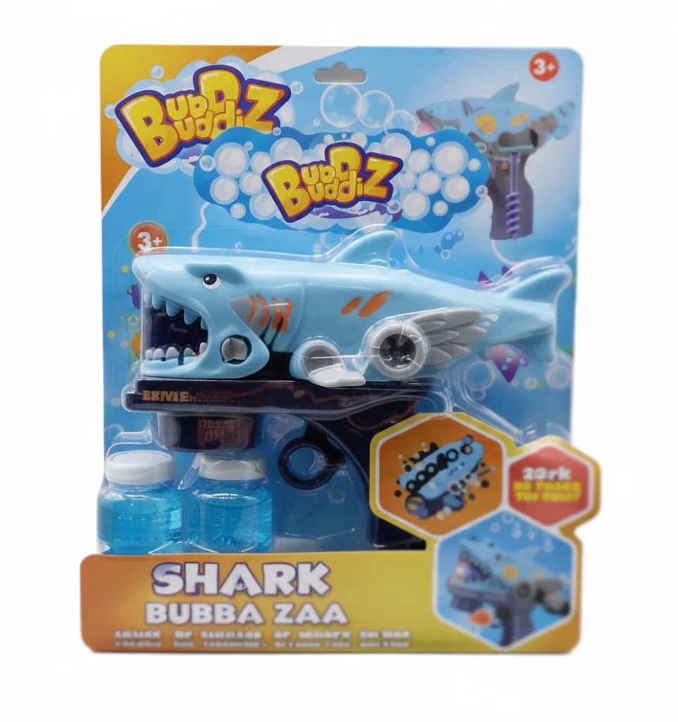 Bubz Electric DIY Disassembly Shark Bubble Gun BB81268