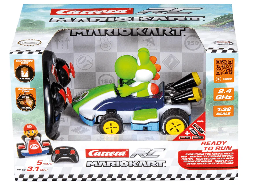 Carrera RC Mario Kart Race 1:32 Scale Yoshi RC Car 320002