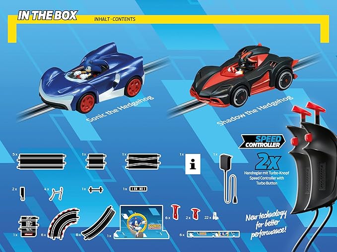 Carrera Sonic The Hedgehog First Year Bluey & Bingo Mario Kart 62566 - Image 7