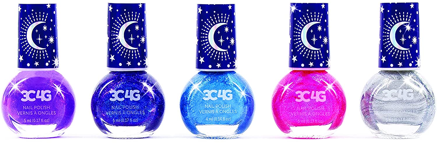 Celestial 5pk Nail Polish Hexagon-makeup 10039 - Image 3