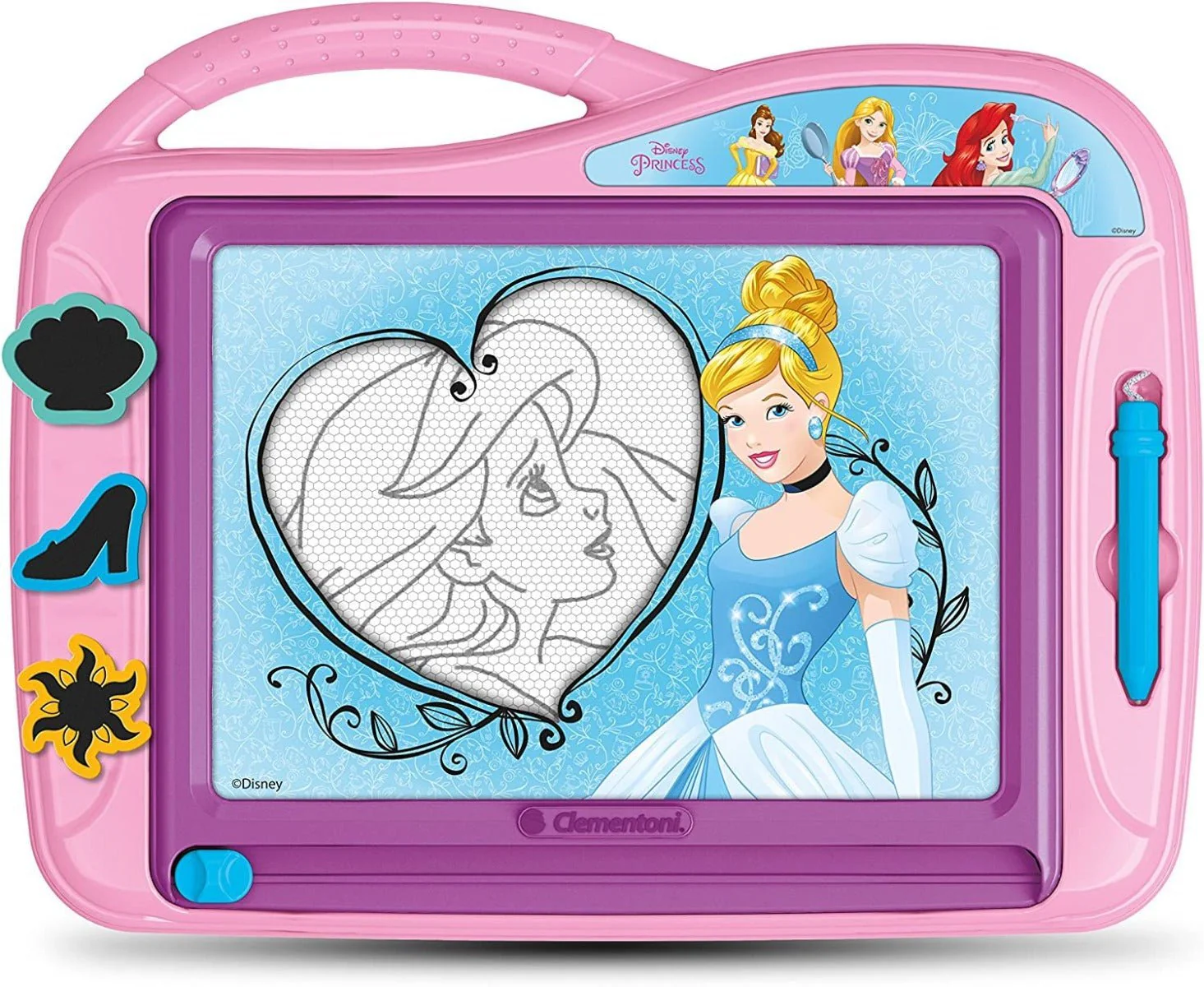 Clementoni Disney Princess Magnetic Drawing Board 15165 - Image 2