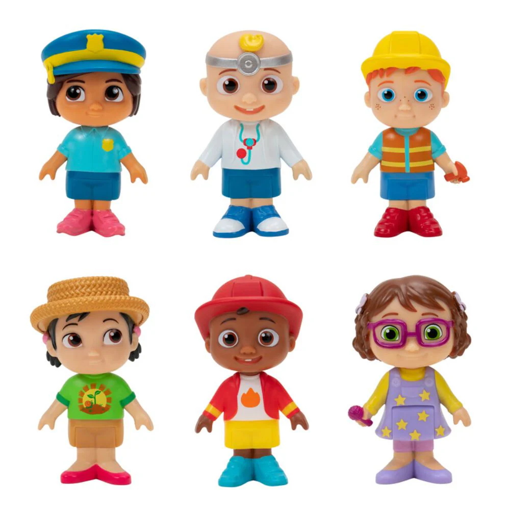 Cocomelon Career Friends Figure 6pk CMW0223 - Image 3