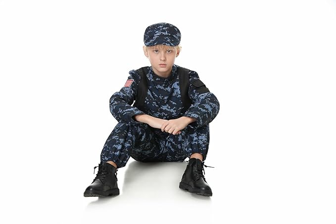 Costume Military Blue 443 8-9 - Image 6