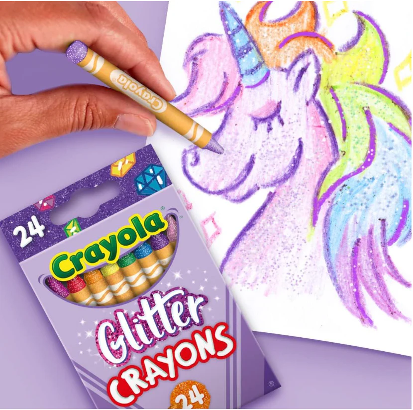 Crayola Crayons Glitter 24/Pkg 52-3715 - Image 3