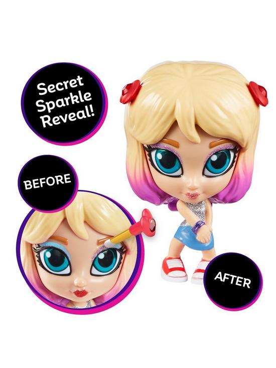 CraZArt Shimmer N Sparkle Insta Glam Make Up Dolls Luna 07254 - Image 2