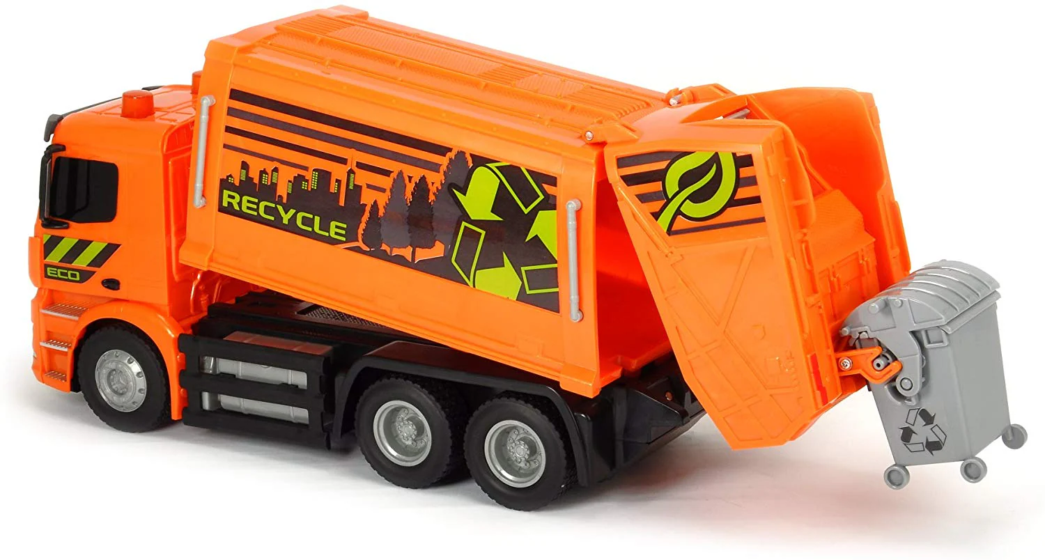 Dickie Toys RC Mercedes-Benz Antos Garbage Truck 201119084 - Image 5