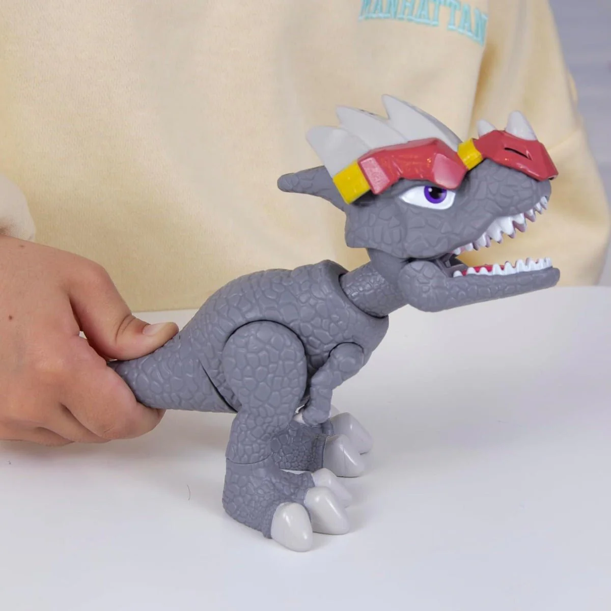 Dinobytes Battle Dino - Grey 910140 - Image 5