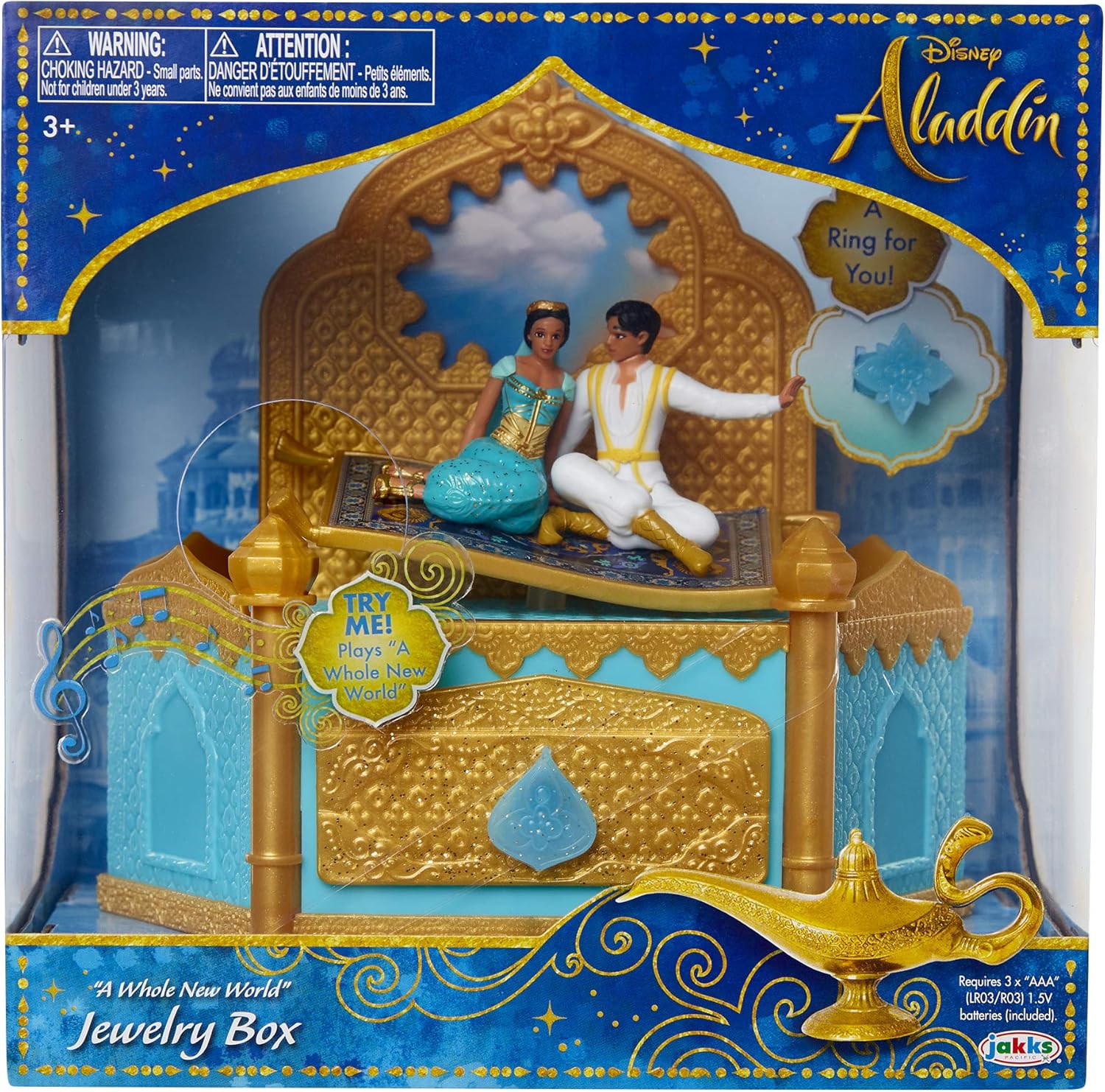 Disney Aladdin Feature Jewelry Box 86099 - Image 2