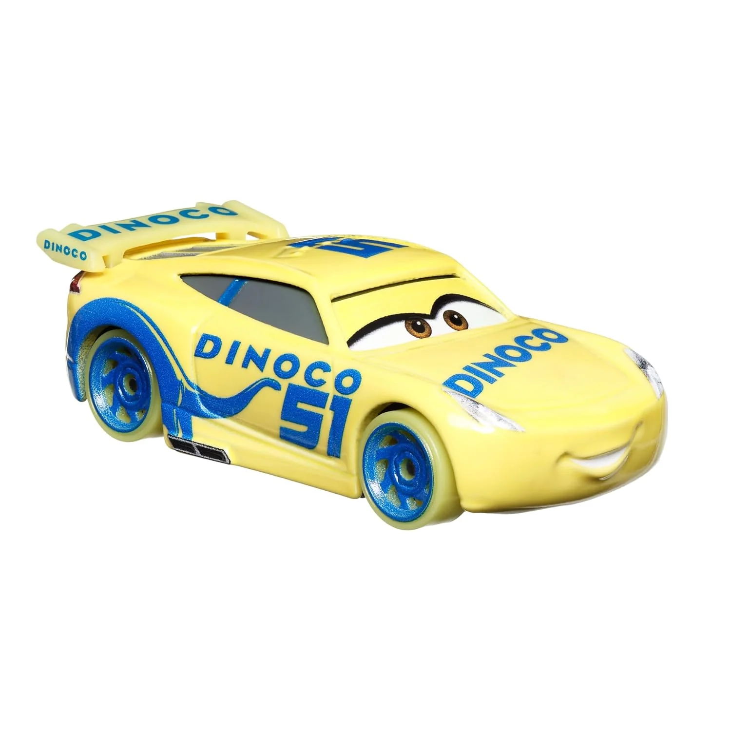 Disney Cars Glow Racers Dinoco Cruz Ramirez HPG81/HPG76 - Image 4