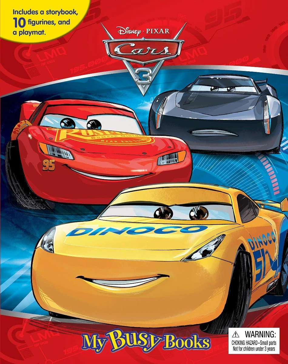 Disney Pixar Cars 3 My Busy Book 2764333986 - Image 3