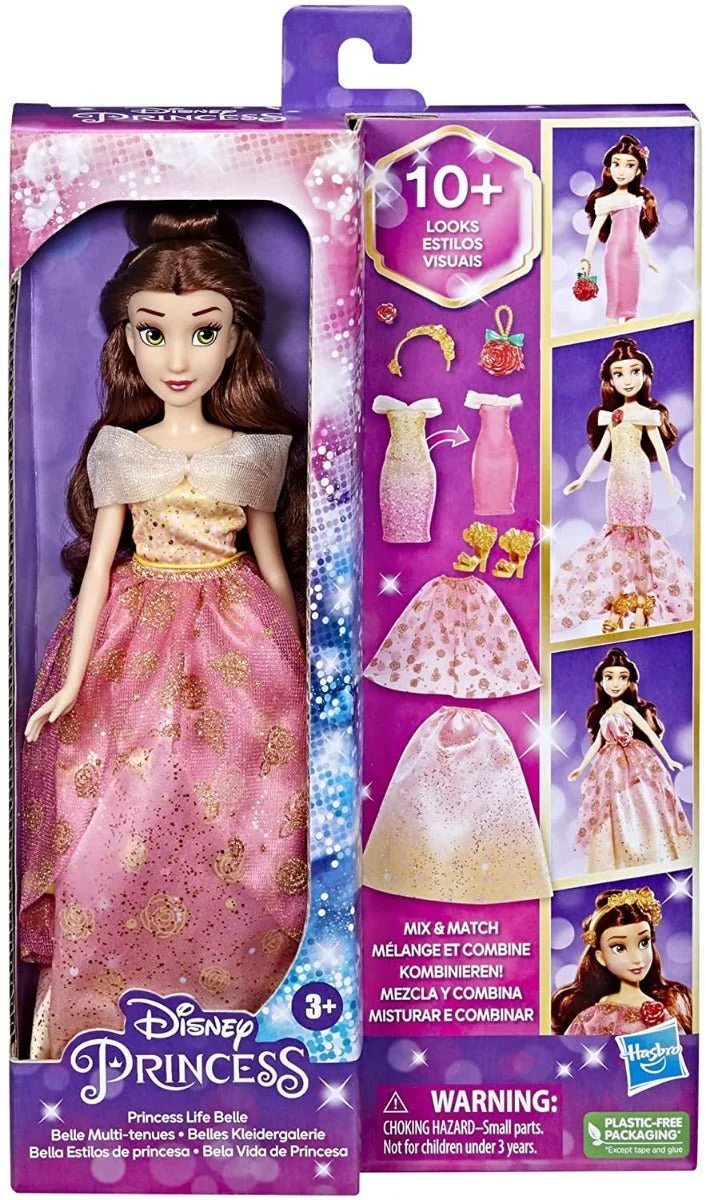 Disney Princess Life Belle Mix & Match with 10 Outfit F4625