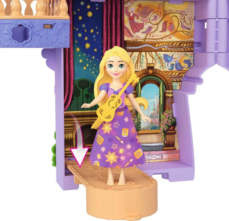 Disney Princess Small Doll - Rapunzel Stacking Castle JDP61 - Image 8