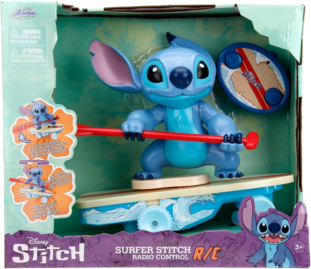 Disney Stitch Radio Control Surfer Stitch 25cm 253074009 - Image 6