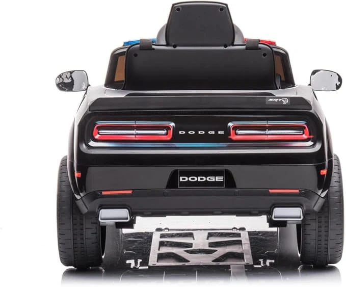 Dodge Challenger SRT Police Car 12V/2M Black BDM0955G - Image 4