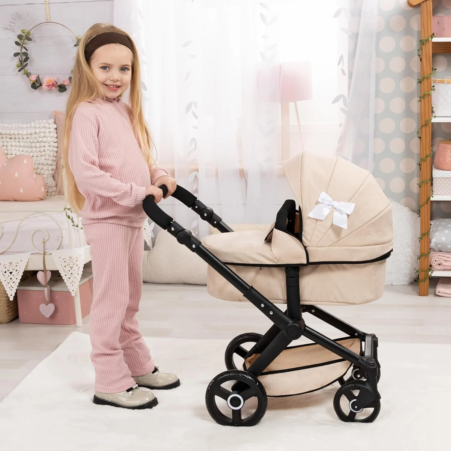 Dolls Pram Xeo 17075AA - Image 2