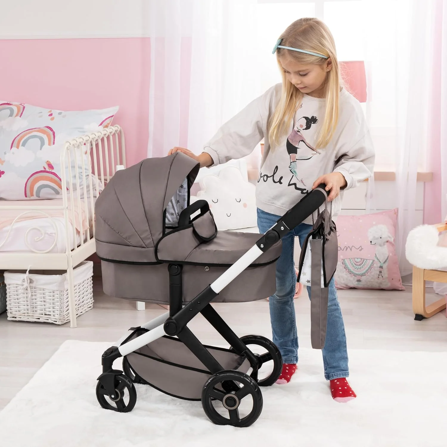 Dolls Pram Xeo 17086AB - Image 4