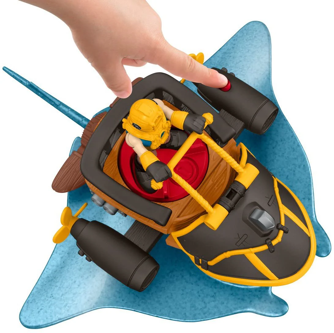 Fisher-Price Imaginext Captain Nemo And Stingray DTH43/DHH64