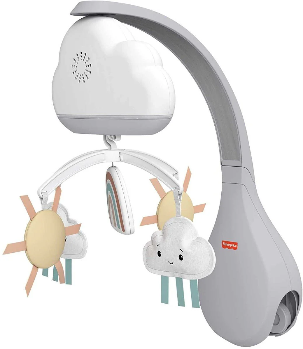 Fisher-Price Rainbow Showers Bassinet to Bedside Mobile HBP40 - Image 7