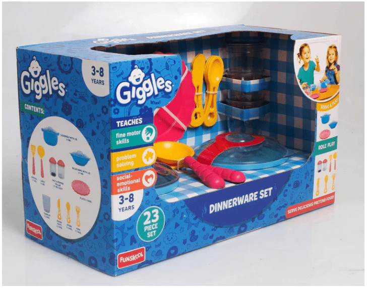Funskool Giggles Dinnerware Set 2150200 - Image 3
