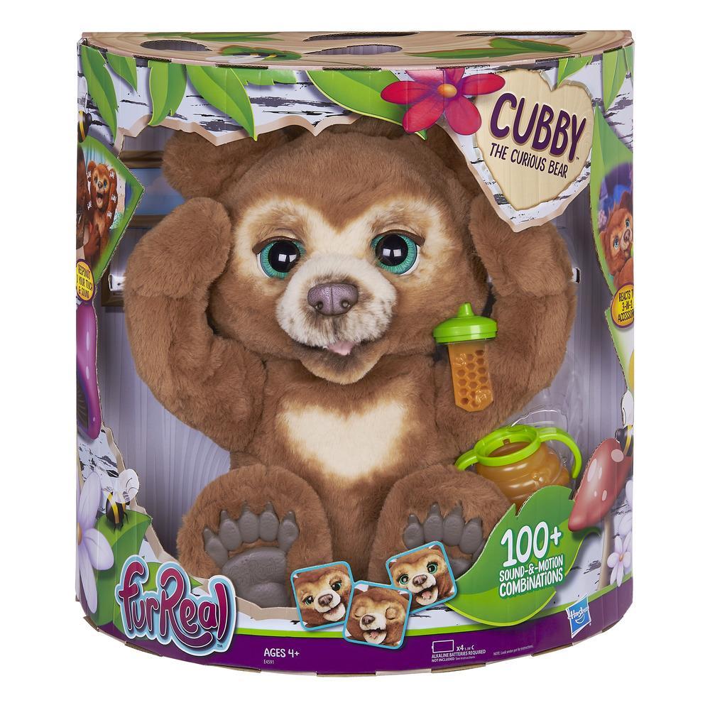 FurReal Cubby The Curious Bear Interactive Plush - Image 2