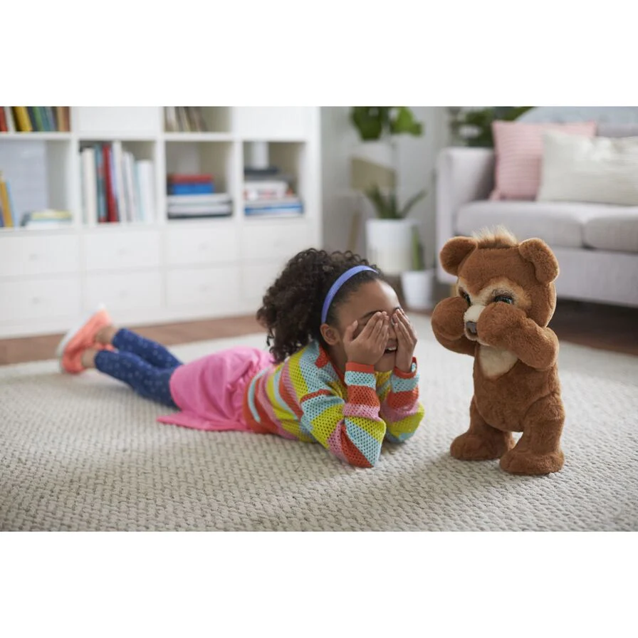 FurReal Cubby The Curious Bear Interactive Plush - Image 3