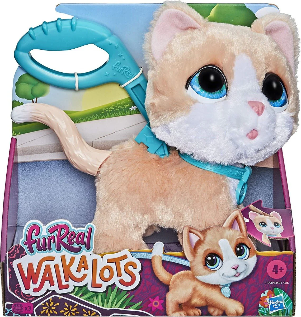 furReal Walkalots Big Wags Interactive Cat Toy F1998