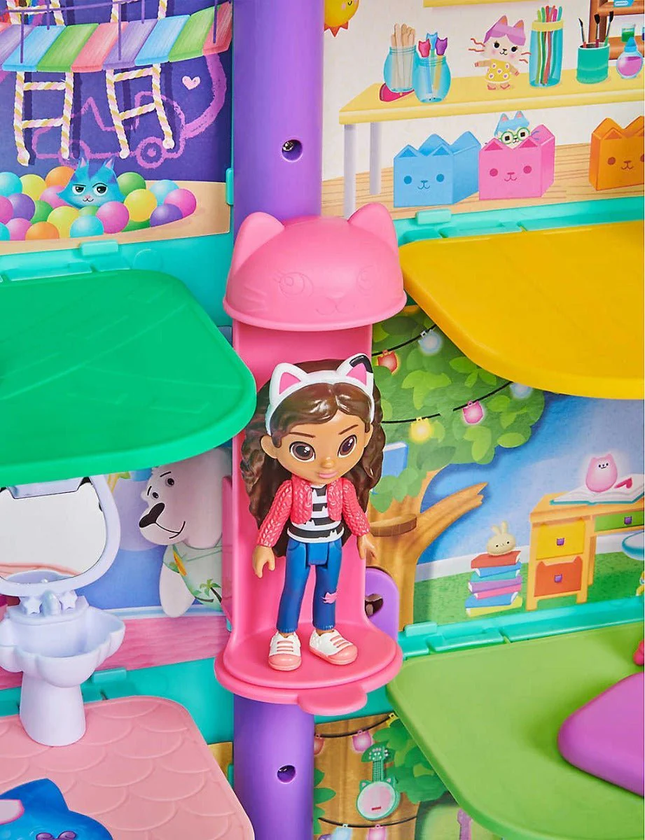 Gabby's Doll House Gabby's Purrfect Dollhouse 6060414 - Image 7